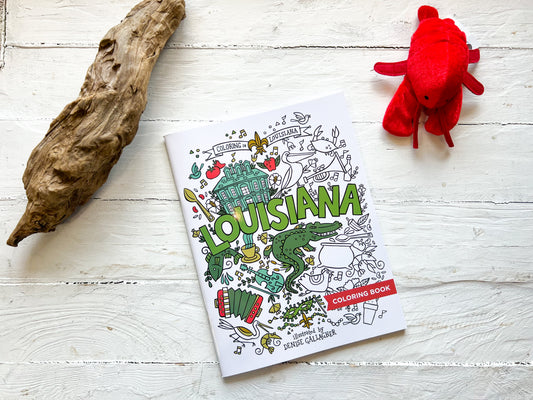 Louisiana Coloring Book