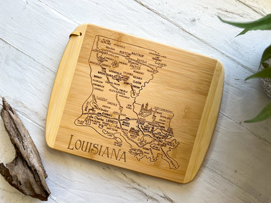 Louisiana Destination Cutting Board